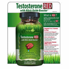 Testosterone RED with Nitric Oxide Booster, 120 Gels