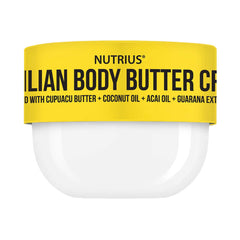 $5 OFF - Nutrius Brazilian Body Butter Cream, 2 x 177 mL