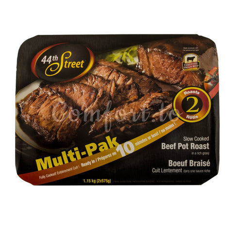 44th Street Slow Cooked Beef Pot Roast, 2 x 0.6 kg