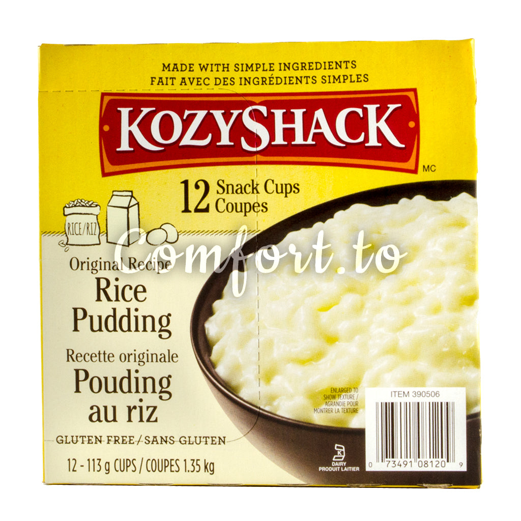 Kozyshack Rice Pudding, 12 x 113 g