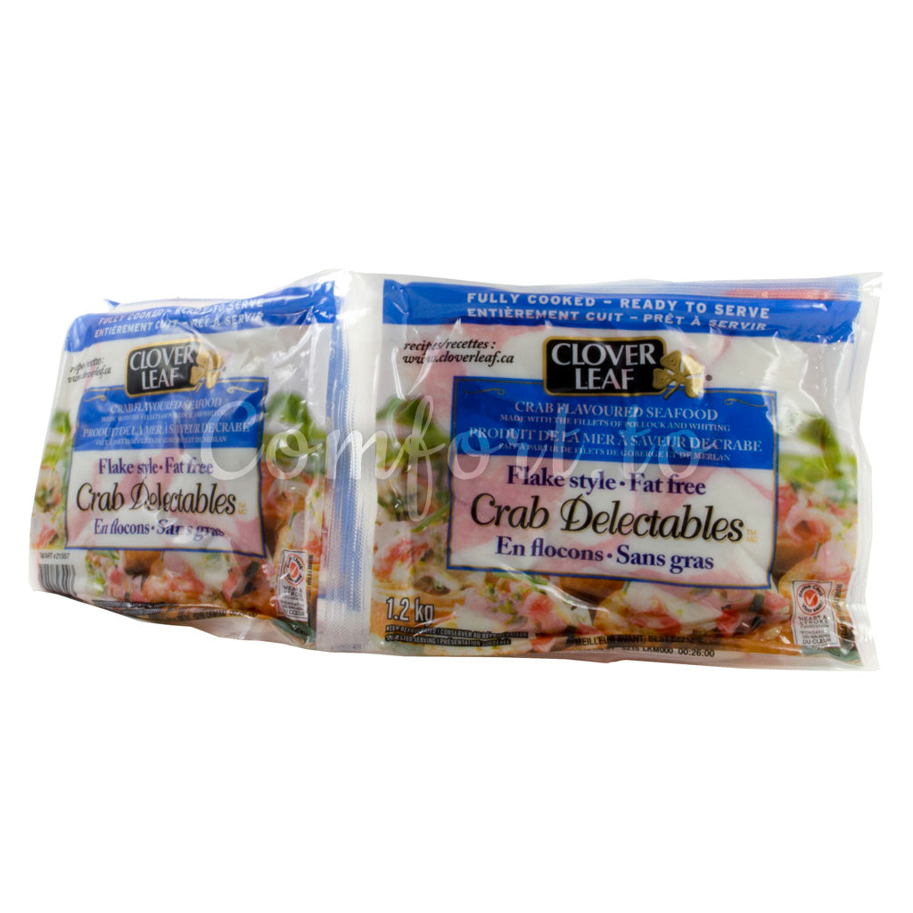Clover Leaf Flake Style Crab Delectables, 4 x 300 g