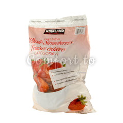 Kirkland Frozen Whole Strawberries, 2.5 kg