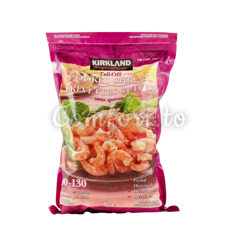 Kirkland Frozen Cooked Shrimp 90/130, 907 g