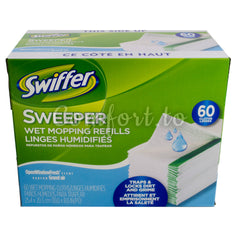 Swiffer Sweeper Wet Mopping Cloths, 60 cloths