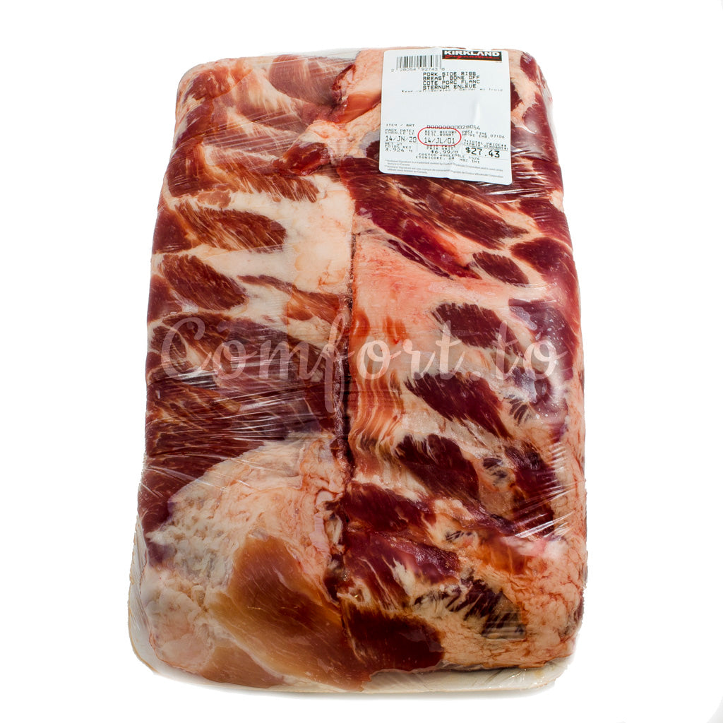Kirkland Pork Side Ribs, 3.5 kg