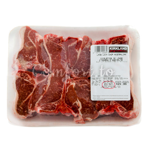Kirkland Australian Lamb Loin Chops, 1.2 kg