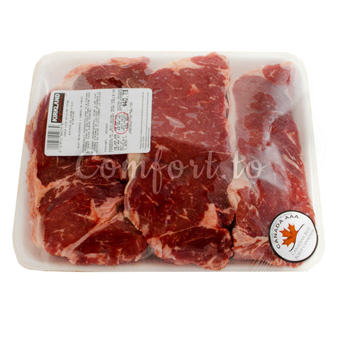 Kirkland Strip Loin Grilling Beef Steak, 2 kg