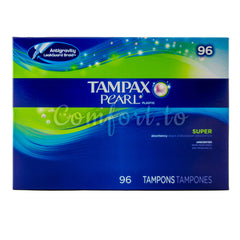 Tampax Pearl Super Tampons, 96 tampons