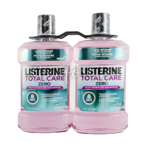 Listerine Total Care Mouthwash, 2 x 1.5 L