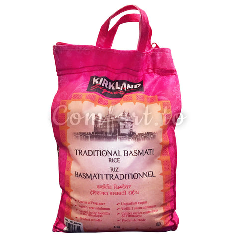 Kirkland Traditional Basmati Rice, 5 kg