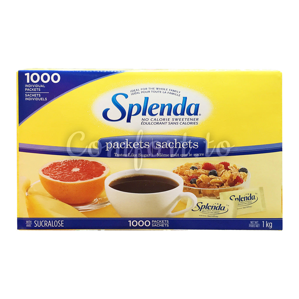 Splenda No Calorie Sweetener, 1000 x 1 g