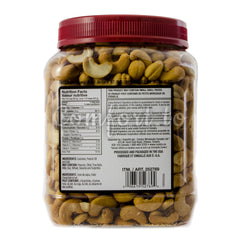 Kirkland Roasted Whole Cashews, 1.1 kg