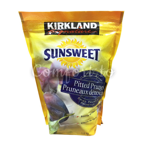 Kirkland Sunsweet Pitted Prunes, 1.6 kg