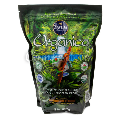 Zavida Organica Whole Bean Coffee, 907 g