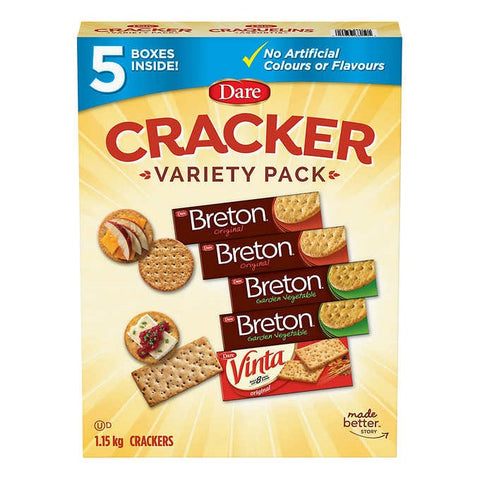 $2.5 OFF - Dare Crackers Variety Pack, 6 units